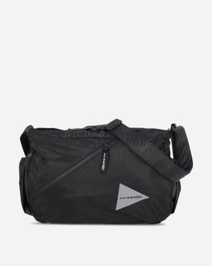 and wander Sil Shoulder Bag - Black