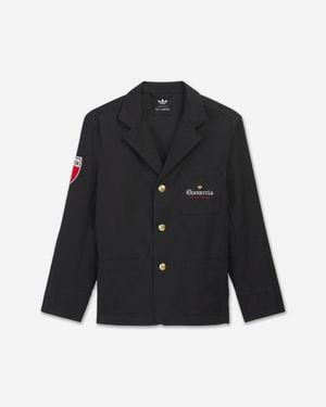 adidas S Willy Chavarria Players Twill Blazer Jacket - Black