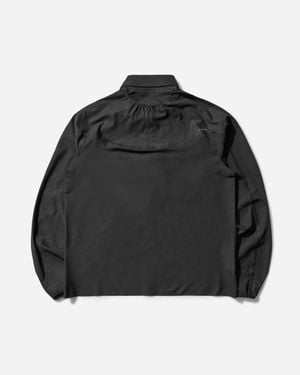 Satisfy Men S Peaceshell River Shirt Rocky Road - Black