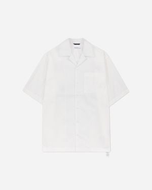 Oamc Peacemaker Boxy Shortsleeve Shirt - White