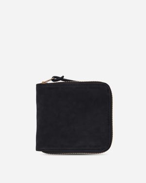 Visvim Leather Bi-Fold Wallet - Black
