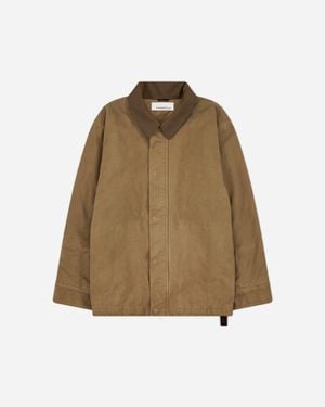 Oamc Peacemaker Men S Chore Jacket - Natural