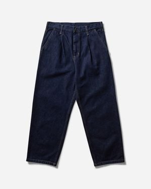 Carhartt S Jace Trousers (Rinsed) - Blue