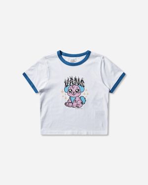 Vans S Puppy Ringer Tee - Blue