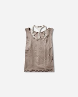 Our Legacy S Swim Tank Velvet Sand - Natural
