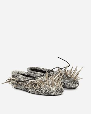 ASLAN WORLD S Teeth Flats Battleship - White