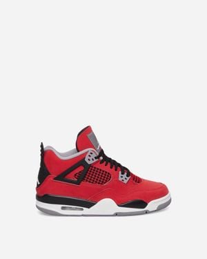 Nike Air Jordan 4 (gs) Toro Bravo Trainers Fire / Black - Red