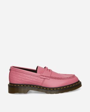 Dr. Martens Wasted Youth Penton Leather Loafers - Pink