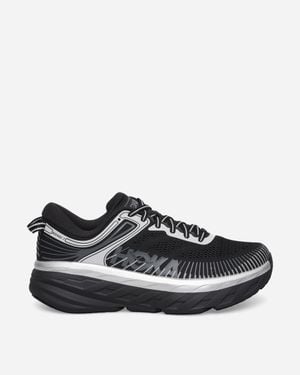 Hoka One One Men S Stealth / Tech Bondi 7 Trainers / Stardust - Black