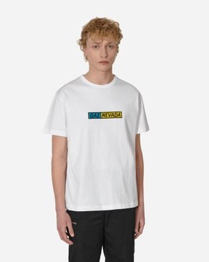 SLAM JAM Gaznevada Graphic T-Shirt - White