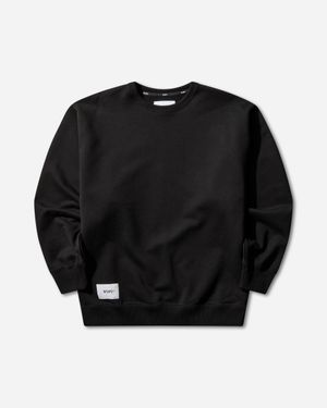WTAPS S Sign-Yd Crewneck Sweatshirt - Black