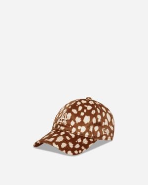 KTZ La Dodgers Animal Print 9Twenty Adjustable Cap Dark - Natural