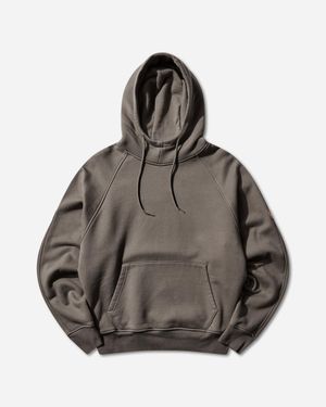 Cav Empt Men S Solid Big Heavy Hoodie Khaki - Gray