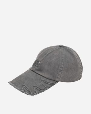 adidas Avavav Slashed Double Brim Cap - Gray