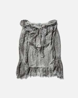 Guess Women S Lace Corset Dress Washed Out - Gray