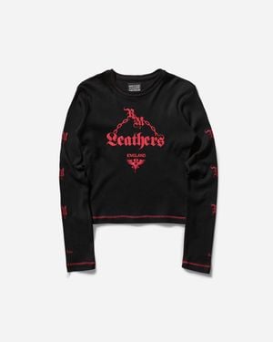 R & M Leathers Logo Longsleeve T-Shirt - Black