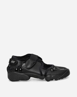Nike Women S Air Rift Flowers Sandals - Black