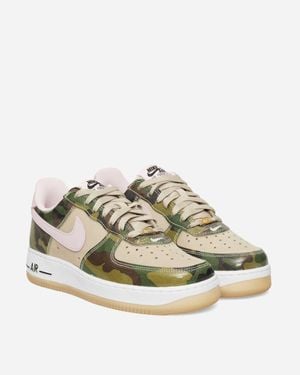 Nike Air Force 1 Low Retro Sneakers Desert Khaki / Pink Foam - Multicolor