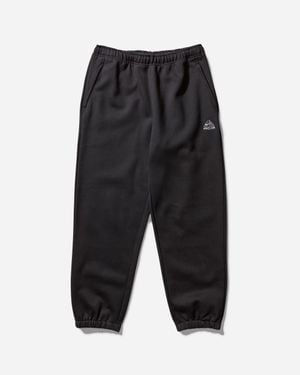 Nike Men S Acg Lungs Therma-fit Repel Tuff Fleece Sweatpants - Gray