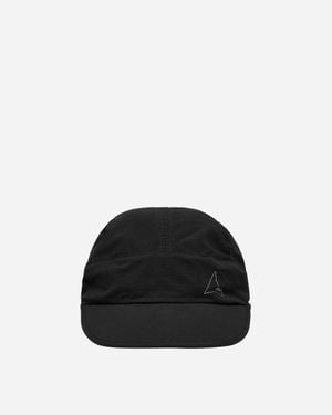 Roa Perforated Cap - Black