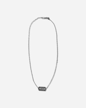 Undercover Razor Blade Neckalce - White
