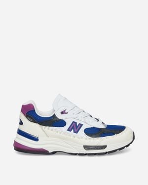 New Balance Made In Usa 992 Sneakers / Team Royal / Purple Fuschia - Blue