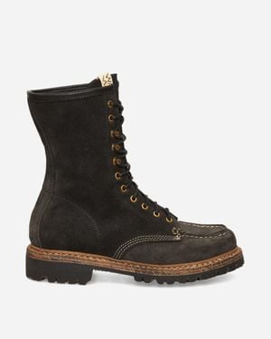 Visvim Scout Moc Boots-Folk - Black