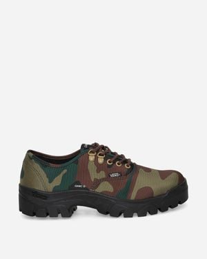 Vans Oamc Authentic Oxford Trainers Woodland Camo - Brown