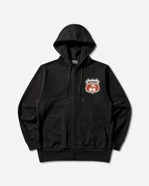 Hysteric Glamour S Hysteric Cherry Zip Hoodie - Black