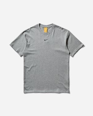 Nike Men S Nocta Big Body T-shirt Dark Grey Heather