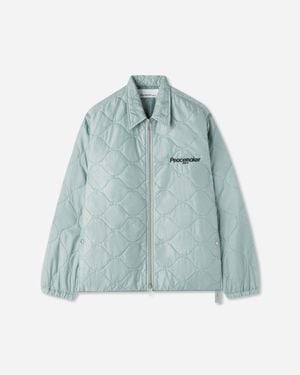 Oamc Peacemaker Men S Combat Overshirt Ice Flow - Blue