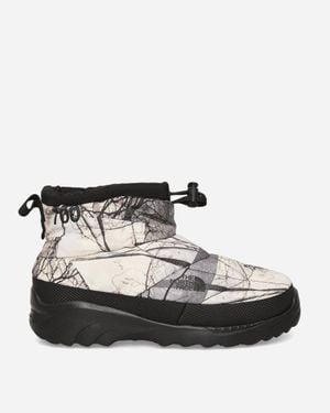 The North Face Nuptse Traction Chukka Boots Image Lift Print White Dune - Multicolour