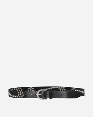Our Legacy Star Fall Belt - White