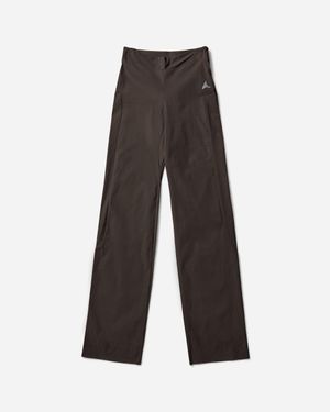 ROA Women S Marva Compression Flared Trousers Dark - Brown