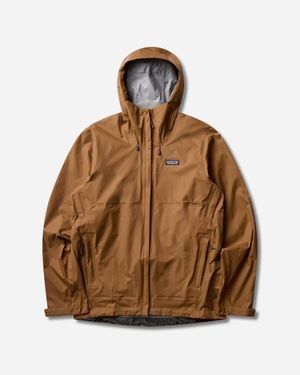 Patagonia Men S Torrentshell 3l Jacket Dark Ruby - Brown