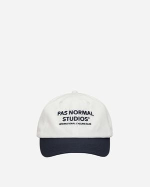 Pas Normal Studios Off-race Cap Off White / Navy