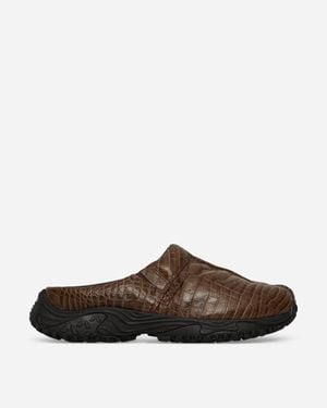 Clarks S Martine Rose Croc Clogs - Brown