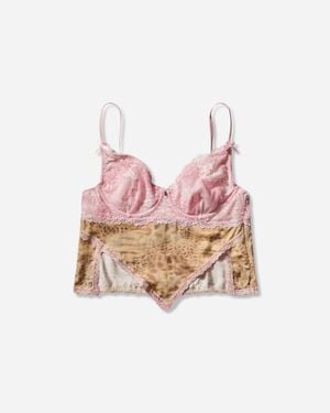 Guess Women S Bra Top Agave - Pink