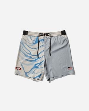 Oakley Team Usa Surfing 2-In-1 Boardshorts Dust - Blue