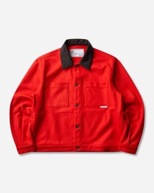 GR10K S 40000 Replicated Blouson Jacket Bishop - Red