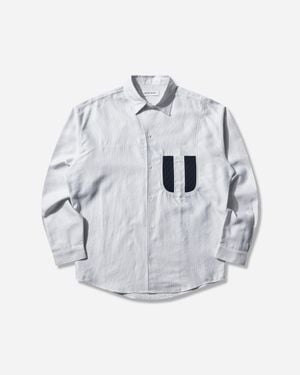 Kiko Kostadinov S Veca Panelled Shirt - Grey