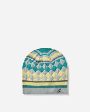 Asics Novalis Aquifolia Knit Hat Blue Haze / Lemon