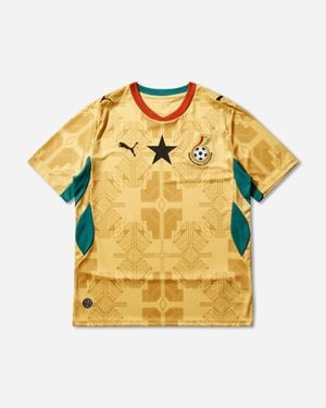 PUMA Ghana 2026 Away Jersey Sunny / Archive Gold - Yellow