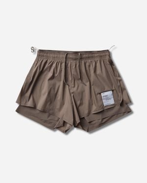 Satisfy S Techsilk 3In Shorts Falcon - Brown