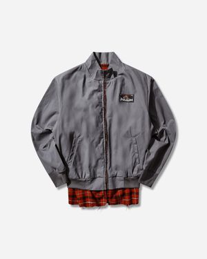 PROTOTYPES Waxed Harrington Jacket - Gray