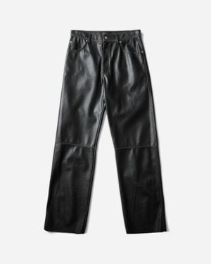 MM6 by Maison Margiela S Coated Trousers - Grey