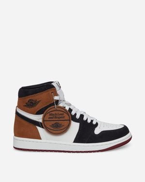 Nike Air Jordan 1 High Og Love Letter Trainers Shadow Soft Pearl - Brown