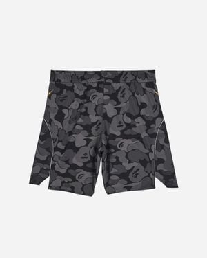 adidas Men S Bape Football Shorts - Gray