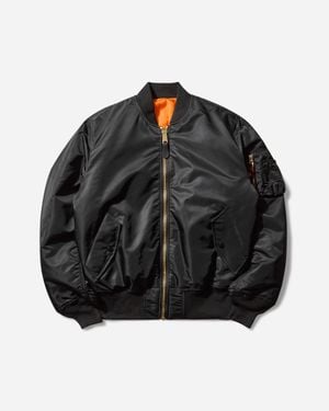 Alpha Industries Men S Ma-1 Heritage Bomber Jacket - Black