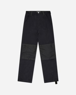Oamc Peacemaker Men S Workwear Pants - Blue
